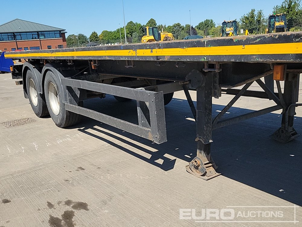 Dropside/ Flatbed semi-trailer 1999 Don-Bur Twin Axle Flatbed Trailer: picture 19