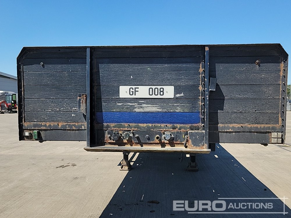Dropside/ Flatbed semi-trailer 1999 Don-Bur Twin Axle Flatbed Trailer: picture 22