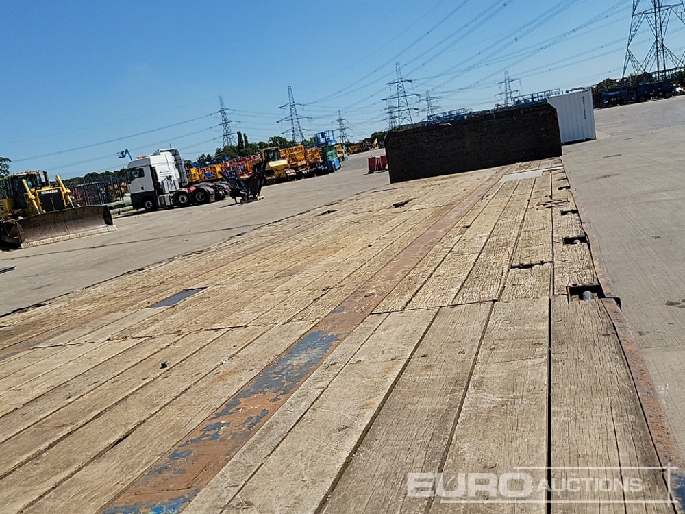 Dropside/ Flatbed semi-trailer 1999 Don-Bur Twin Axle Flatbed Trailer: picture 14