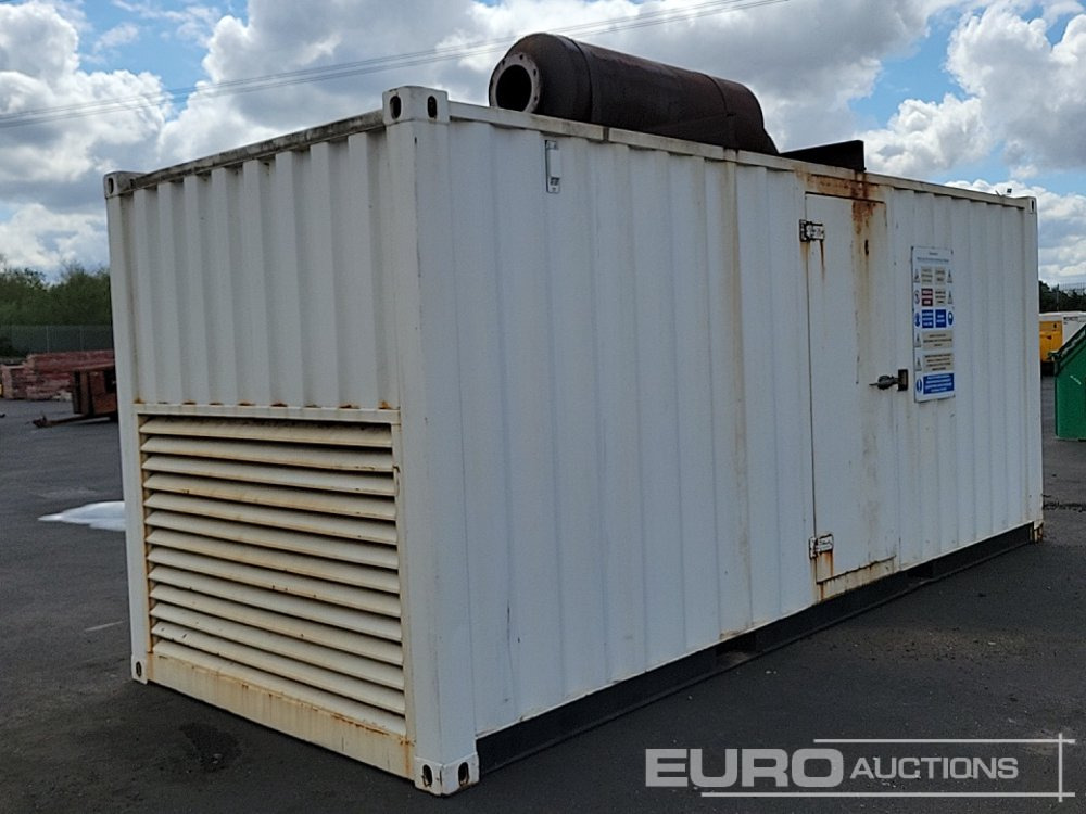 20" Containerized 850kVA Generator, Perkins V12 Engine - Generator set: picture 3 20" Containerized 850kVA Generator, Perkins V12 Engine - Generator set: picture 3