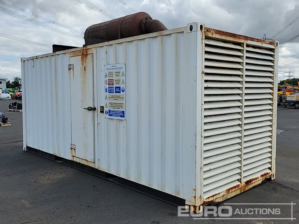 20" Containerized 850kVA Generator, Perkins V12 Engine - Generator set: picture 5 20" Containerized 850kVA Generator, Perkins V12 Engine - Generator set: picture 5