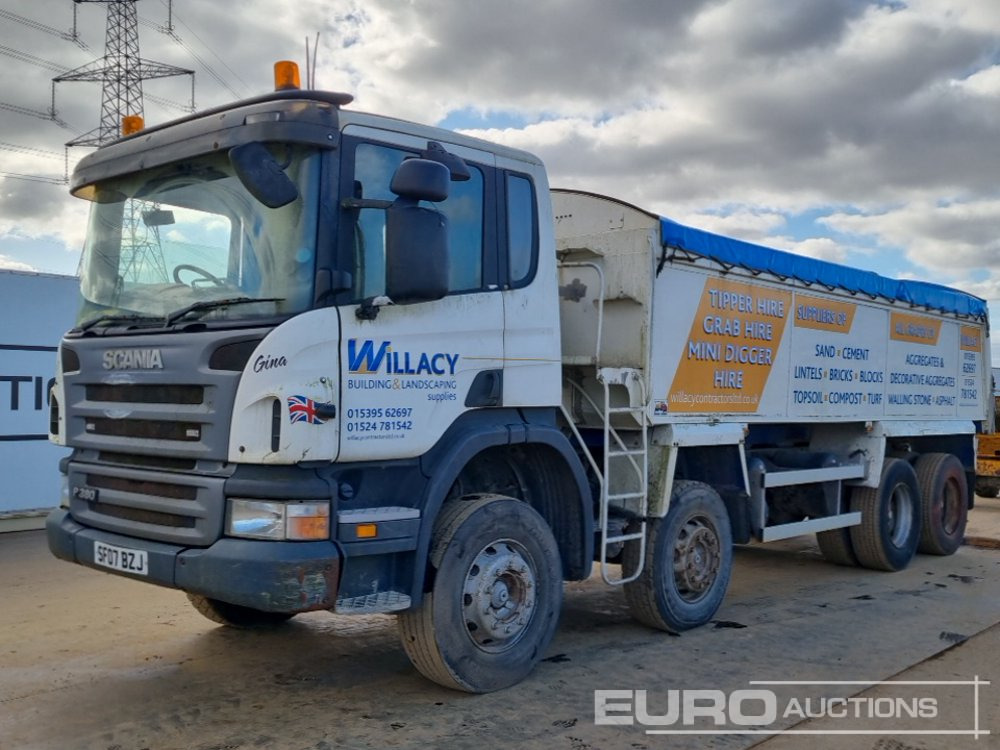 2007 Scania P380 - Tipper: picture 1 2007 Scania P380 - Tipper: picture 1