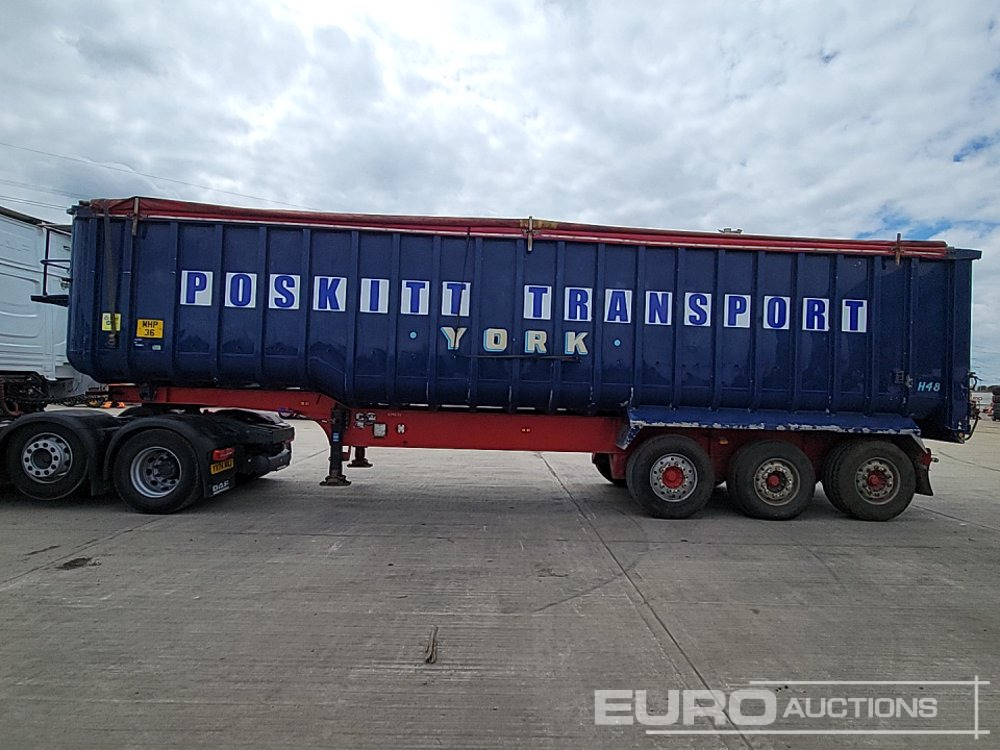 2009 Fruehauf Tri Axle Tipping Trailer, Easy Sheet (Plating Certificate Available) - Tipper semi-trailer: picture 2 2009 Fruehauf Tri Axle Tipping Trailer, Easy Sheet (Plating Certificate Available) - Tipper semi-trailer: picture 2