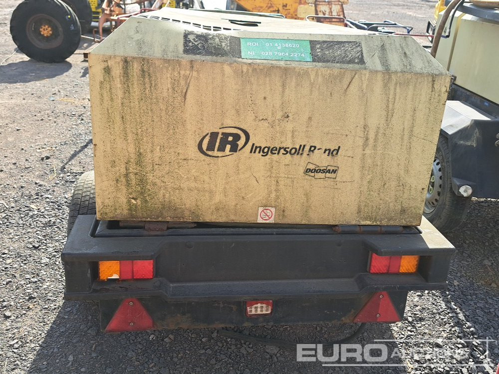2011 Doosan 7/26E Single Axle Diesel Compressor/Generator, Yanmar Engine - Air compressor: picture 4 2011 Doosan 7/26E Single Axle Diesel Compressor/Generator, Yanmar Engine - Air compressor: picture 4