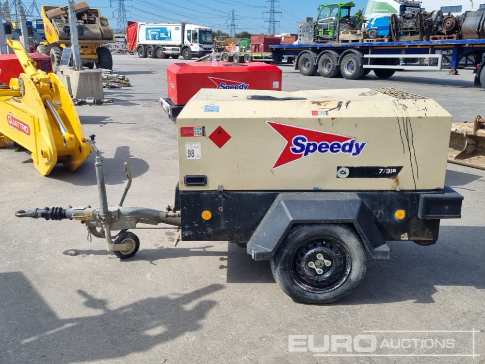 2011 Doosan 731E - Air compressor: picture 2 2011 Doosan 731E - Air compressor: picture 2