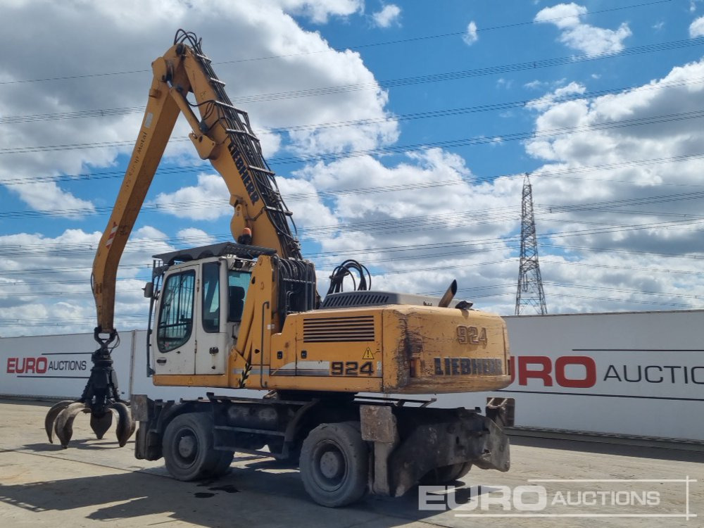 2011 Liebherr A924C LITRONIC - Wheel excavator: picture 4 2011 Liebherr A924C LITRONIC - Wheel excavator: picture 4