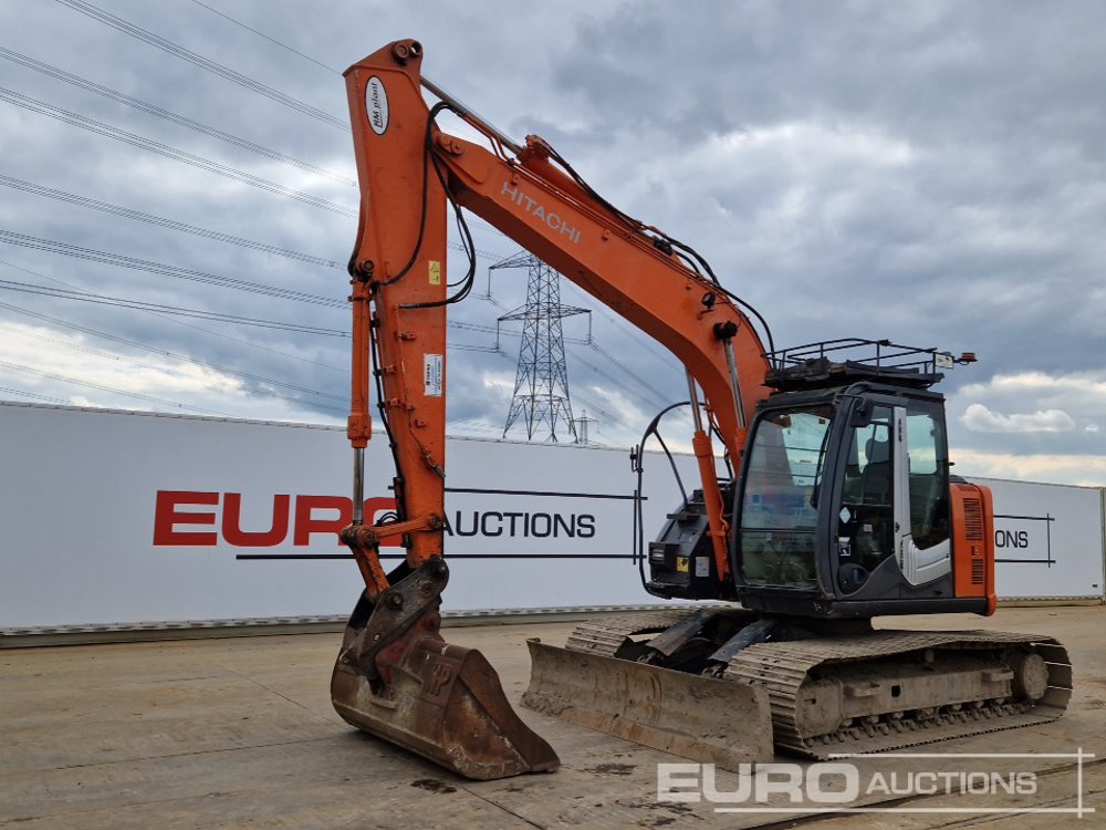 2013 Hitachi ZX135US-3 - Crawler excavator: picture 1 2013 Hitachi ZX135US-3 - Crawler excavator: picture 1