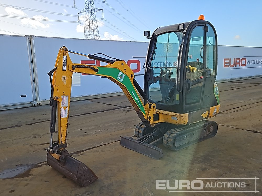 2013 JCB 8016 - Mini excavator: picture 1 2013 JCB 8016 - Mini excavator: picture 1