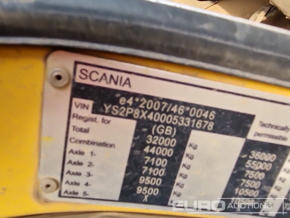 Tipper 2013 Scania P400: picture 43