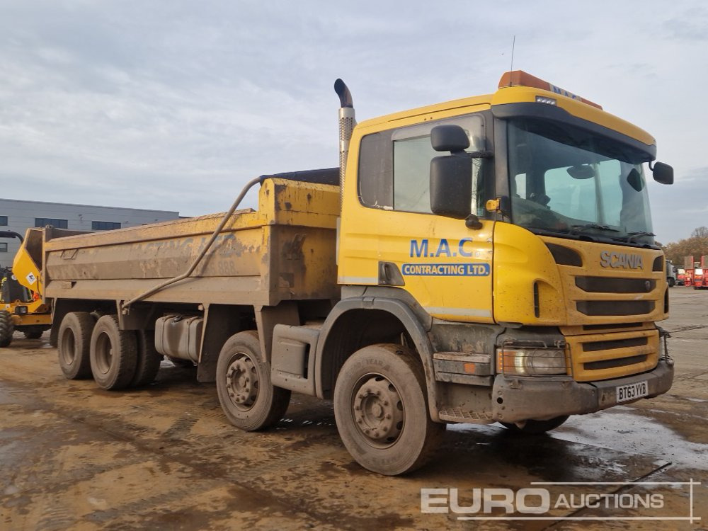 Tipper 2013 Scania P400: picture 7