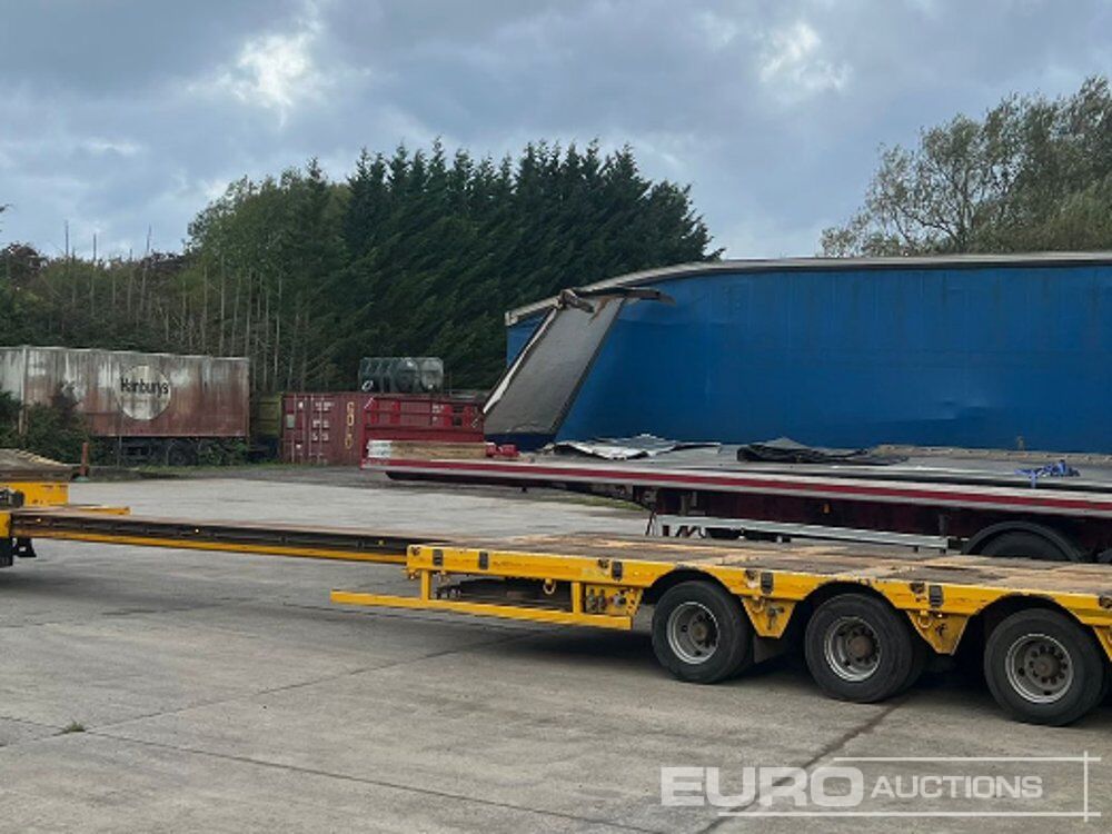 2014 Faymonville 75 Ton 4 Axle Extendable Step Frame Low Loader Trailer, Hydraulic Powered Out Flip Toe Ramps Alloy Neck Ramps, Rear Steering Axles, Sliding Bolster, Alloy insert Ramps - Low loader semi-trailer: picture 1 2014 Faymonville 75 Ton 4 Axle Extendable Step Frame Low Loader Trailer, Hydraulic Powered Out Flip Toe Ramps Alloy Neck Ramps, Rear Steering Axles, Sliding Bolster, Alloy insert Ramps - Low loader semi-trailer: picture 1