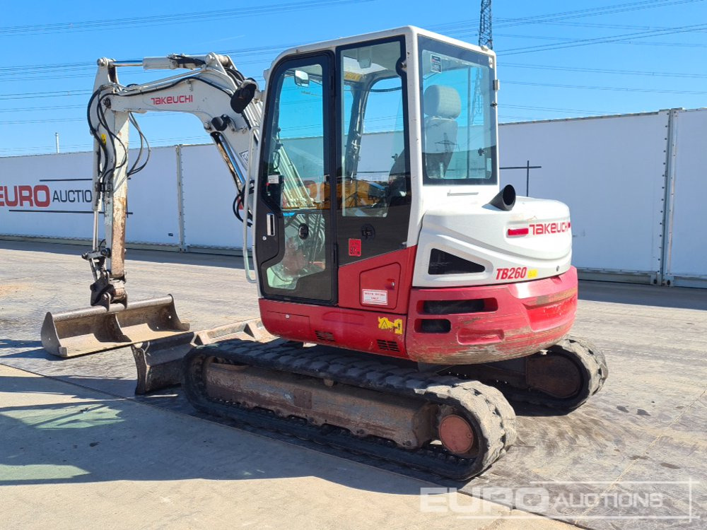 2014 Takeuchi TB260 - Mini excavator: picture 3 2014 Takeuchi TB260 - Mini excavator: picture 3