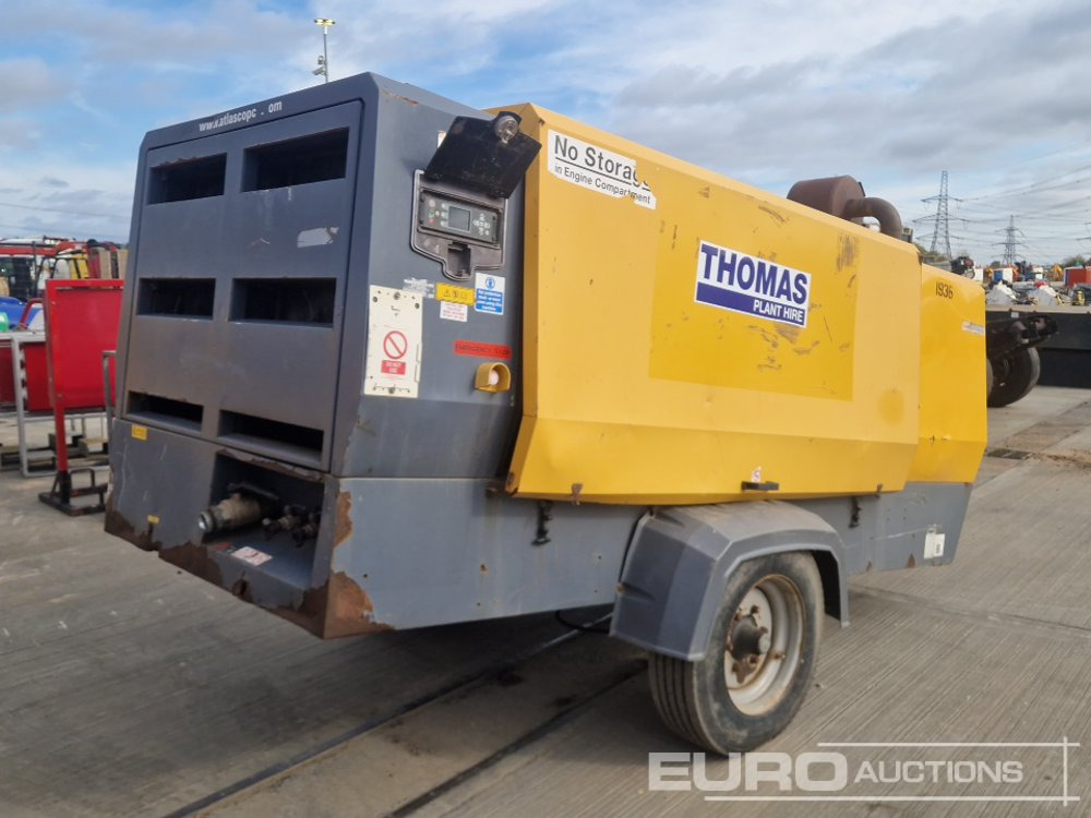 2015 Atlas Copco XAHS237 - Air compressor: picture 5 2015 Atlas Copco XAHS237 - Air compressor: picture 5
