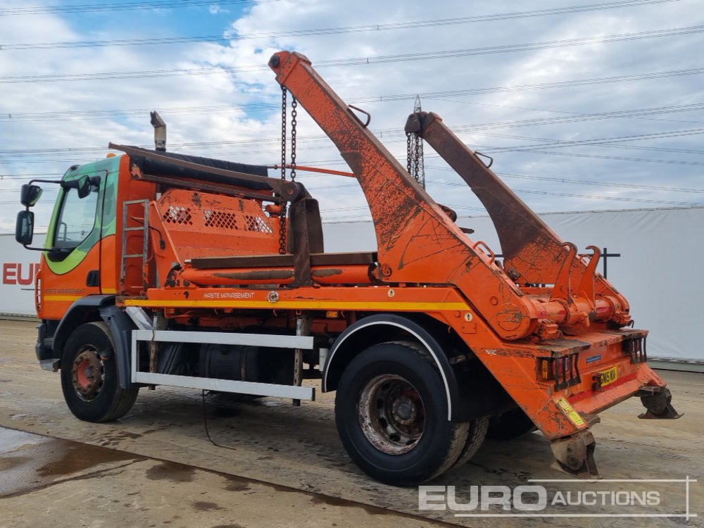 2015 DAF LF250 - Skip loader truck: picture 3 2015 DAF LF250 - Skip loader truck: picture 3