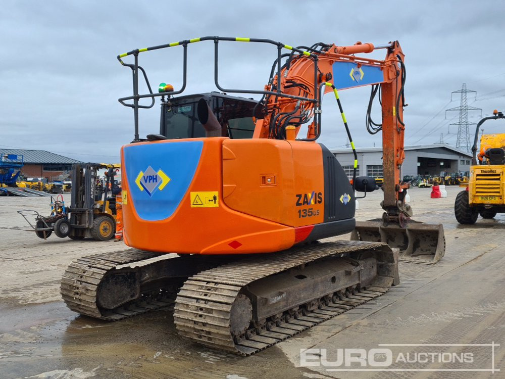 2015 Hitachi ZX135US-5B - Crawler excavator: picture 5 2015 Hitachi ZX135US-5B - Crawler excavator: picture 5