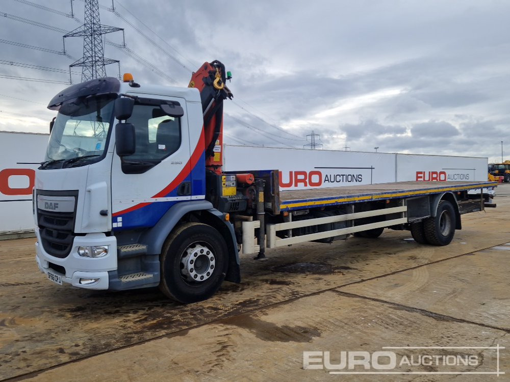 2016 DAF LF250 - Dropside/ Flatbed truck: picture 1 2016 DAF LF250 - Dropside/ Flatbed truck: picture 1