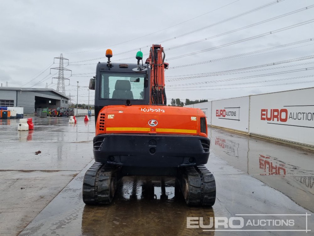 2016 Kubota KX080-4 - Mini excavator: picture 4 2016 Kubota KX080-4 - Mini excavator: picture 4