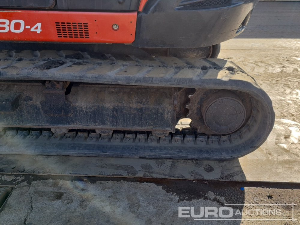 Mini excavator 2016 Kubota KX080-4: picture 11