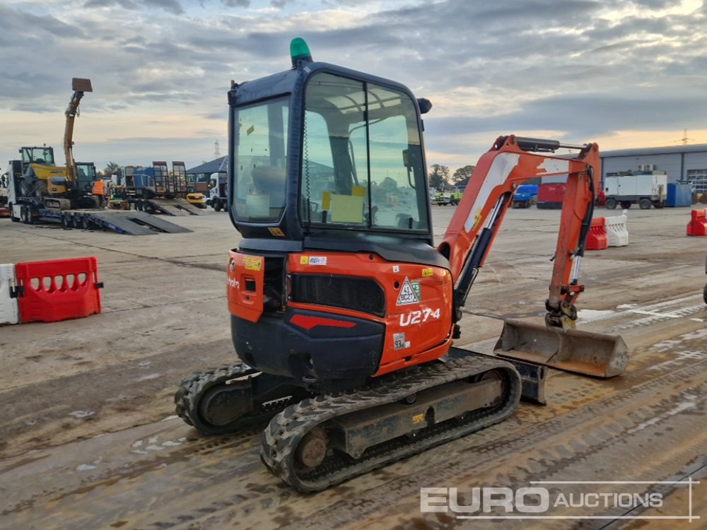 2016 Kubota U27-4 - Mini excavator: picture 5 2016 Kubota U27-4 - Mini excavator: picture 5