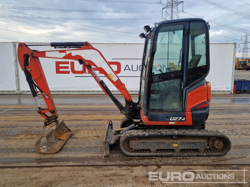2016 Kubota U27-4 - Mini excavator: picture 2 2016 Kubota U27-4 - Mini excavator: picture 2
