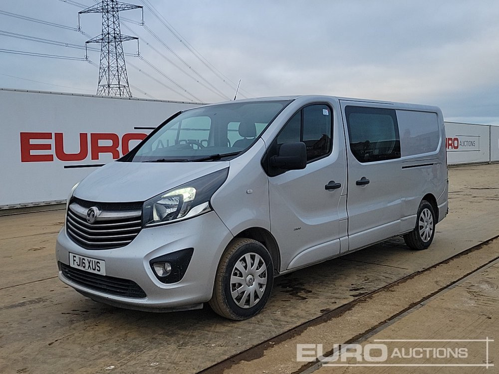 2016 Vauxhall Vivaro 2900 - Panel van, Combi van: picture 1 2016 Vauxhall Vivaro 2900 - Panel van, Combi van: picture 1