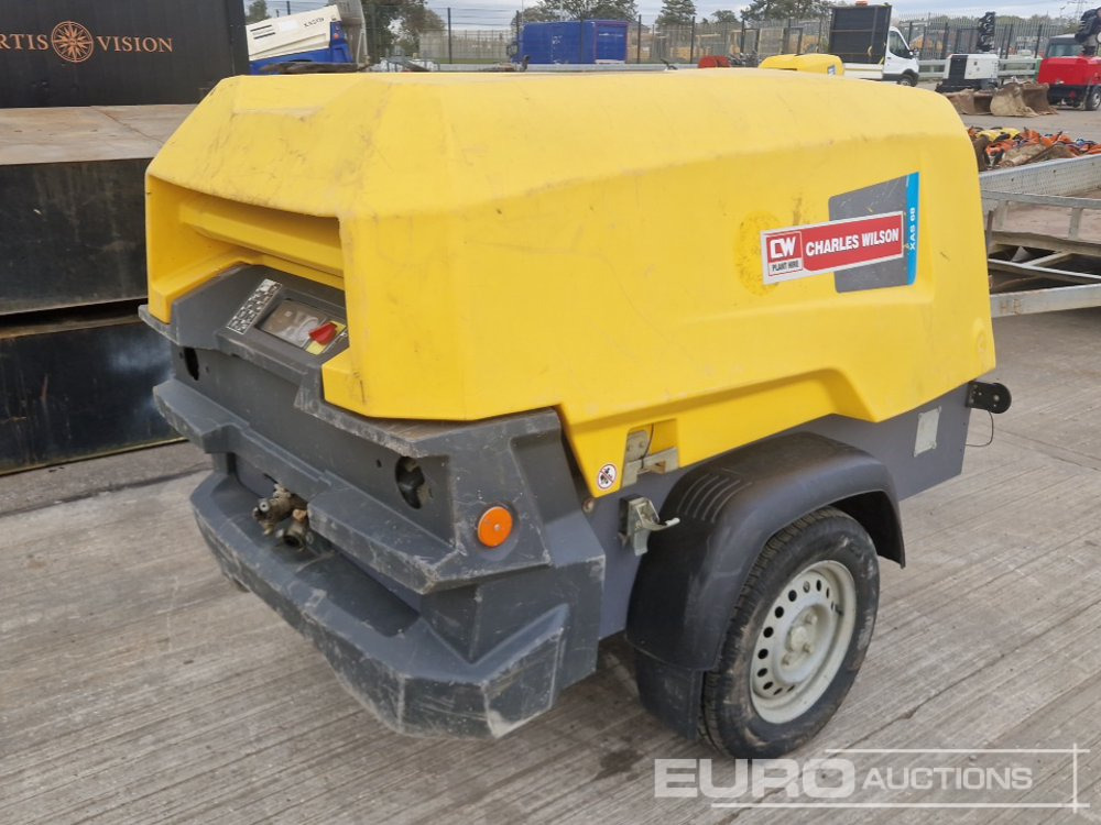 2017 Atlas Copco XAS 68 - Air compressor: picture 5 2017 Atlas Copco XAS 68 - Air compressor: picture 5