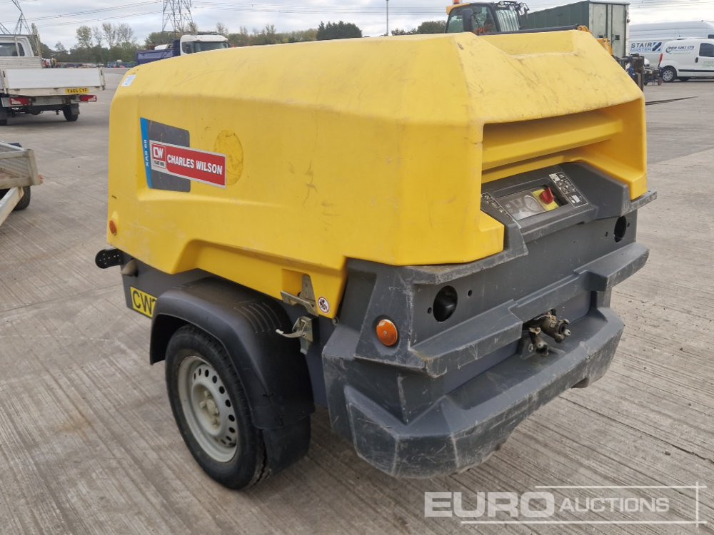 2017 Atlas Copco XAS 68 - Air compressor: picture 3 2017 Atlas Copco XAS 68 - Air compressor: picture 3