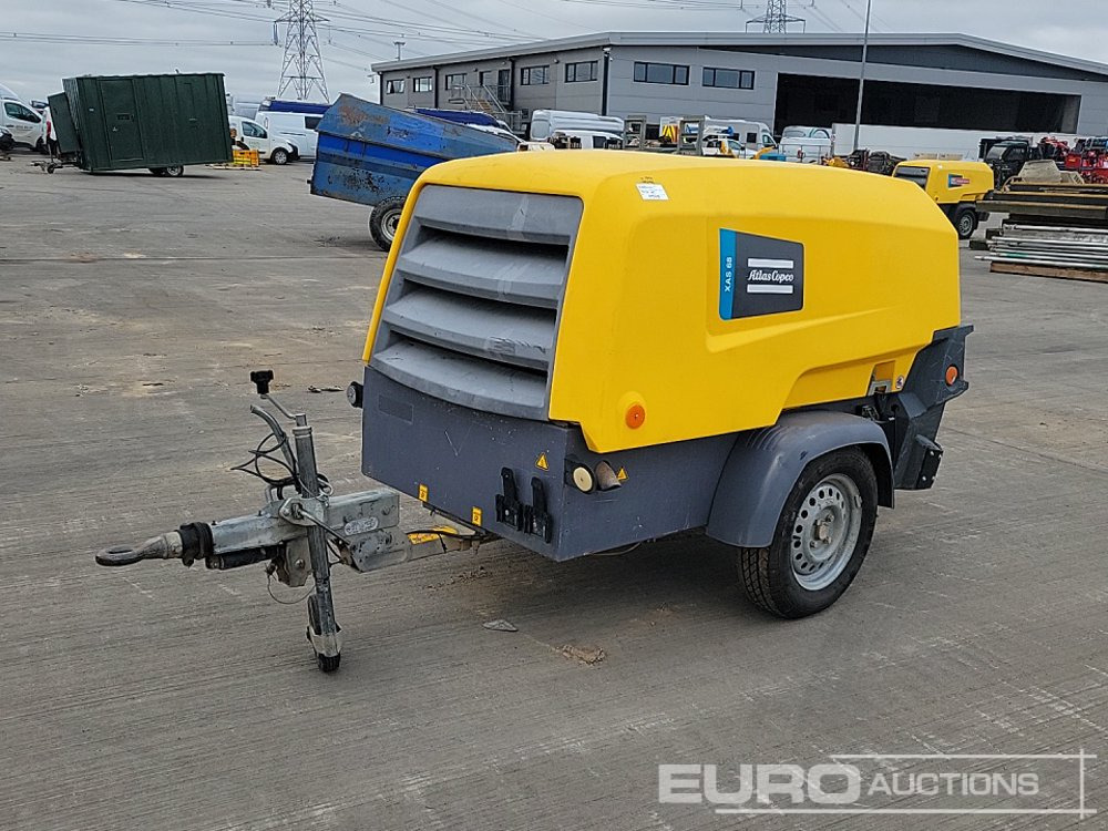 2017 Atlas Copco XAS68 - Air compressor: picture 1 2017 Atlas Copco XAS68 - Air compressor: picture 1