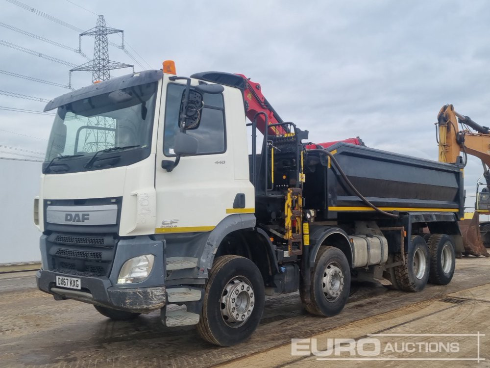 2017 DAF CF440 - Tipper, Crane truck: picture 1 2017 DAF CF440 - Tipper, Crane truck: picture 1