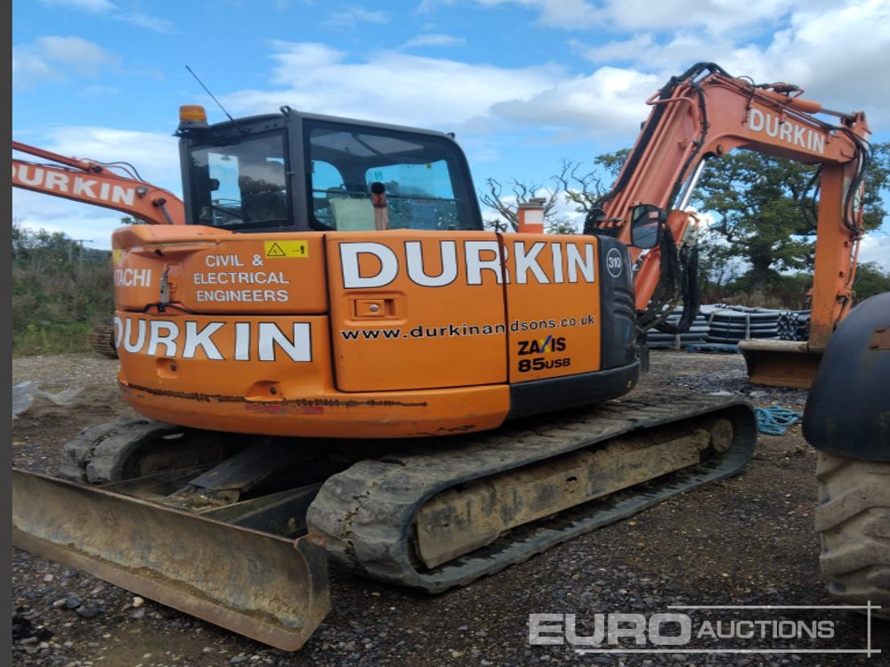 2017 Hitachi ZX85USB-5 - Mini excavator: picture 1 2017 Hitachi ZX85USB-5 - Mini excavator: picture 1