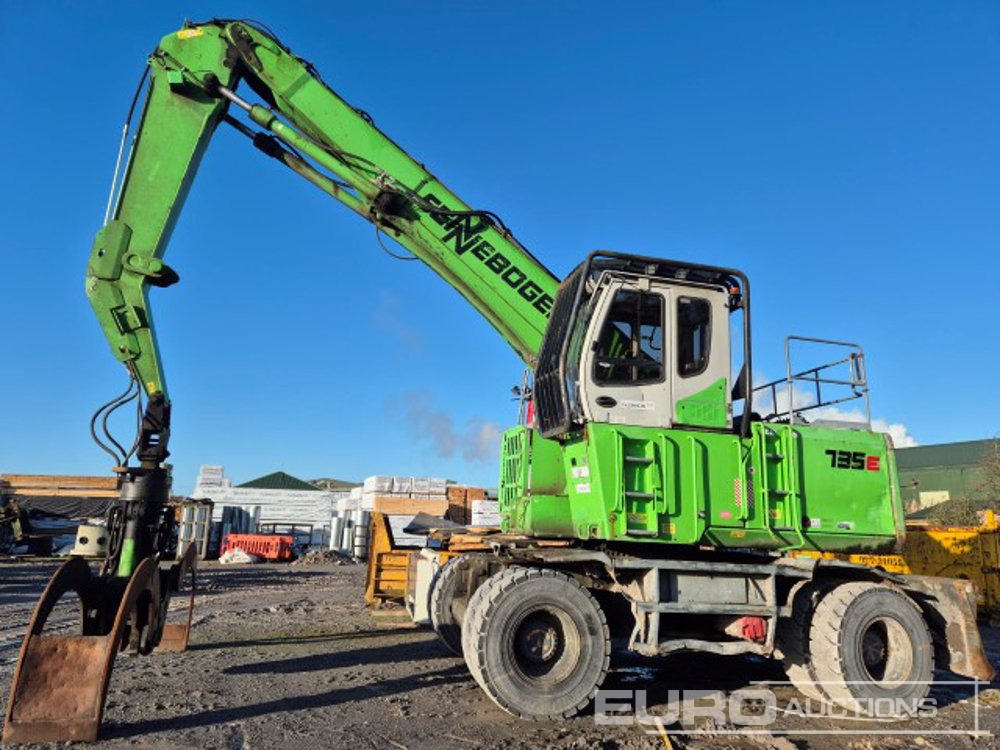 2017 Sennebogen 735E - Wheel excavator: picture 1 2017 Sennebogen 735E - Wheel excavator: picture 1