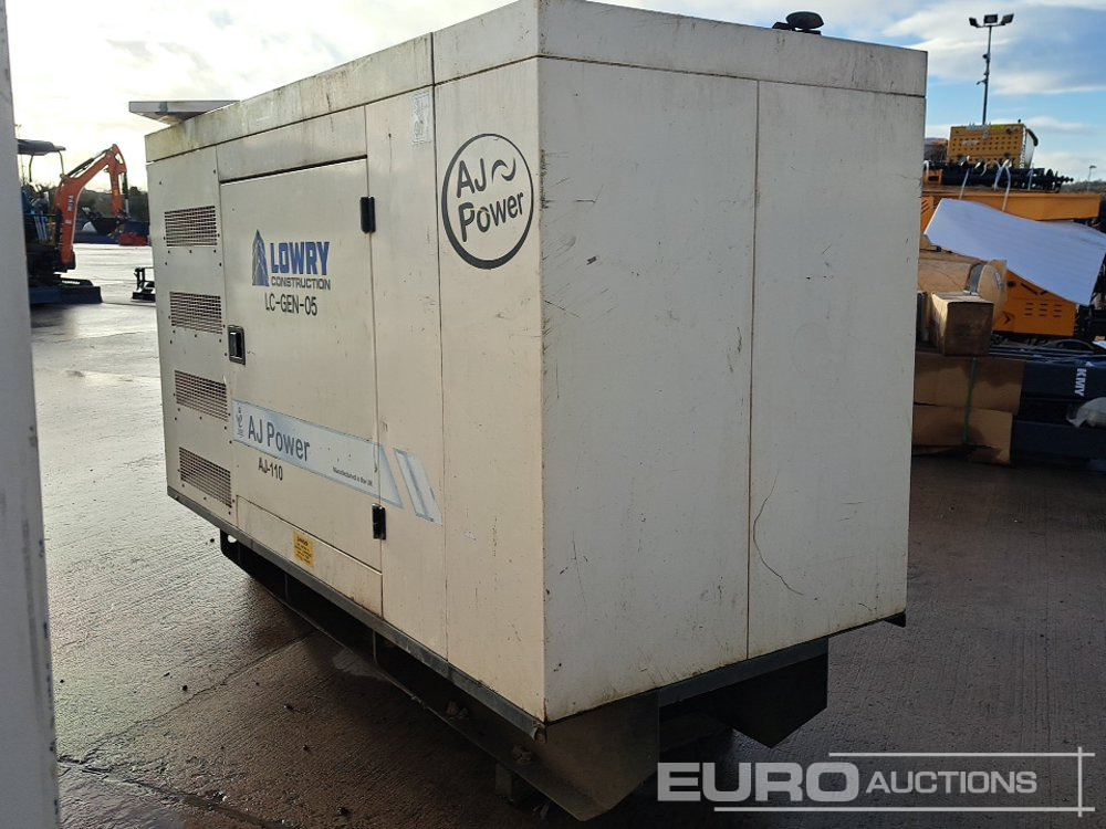 2018 AJ Power 110Kva Diesel Generator, Perkins Engine - Generator set: picture 4 2018 AJ Power 110Kva Diesel Generator, Perkins Engine - Generator set: picture 4