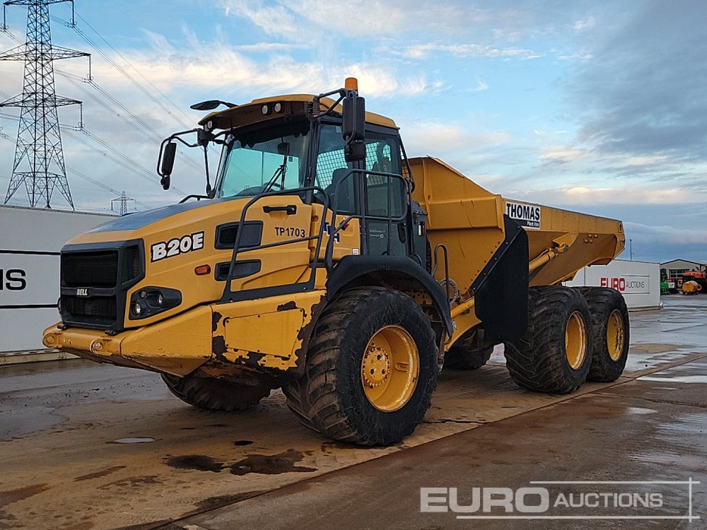 2018 Bell B20E - Articulated dumper: picture 1 2018 Bell B20E - Articulated dumper: picture 1