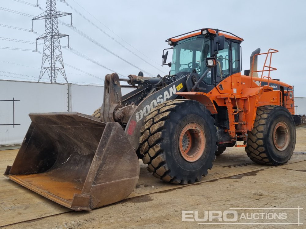 2018 Doosan DL420-5 - Wheel loader: picture 1 2018 Doosan DL420-5 - Wheel loader: picture 1