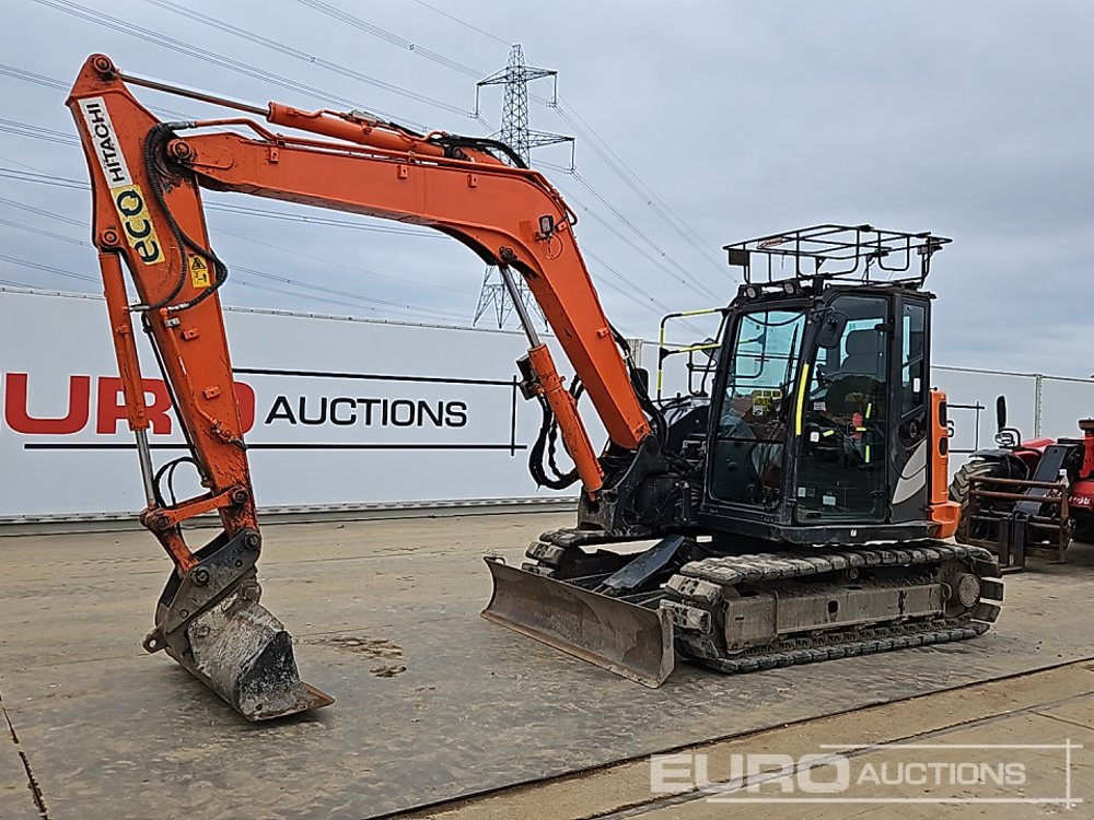 2018 Hitachi ZX85USB-5A - Mini excavator: picture 1 2018 Hitachi ZX85USB-5A - Mini excavator: picture 1