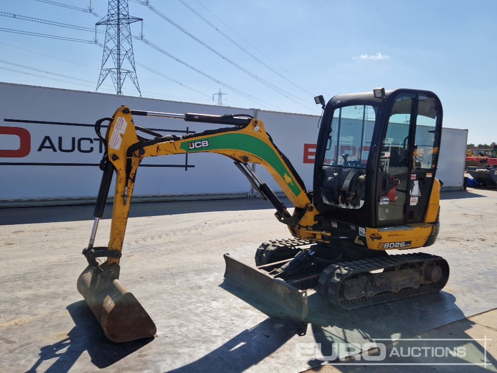 2018 JCB 8026 - Mini excavator: picture 1 2018 JCB 8026 - Mini excavator: picture 1
