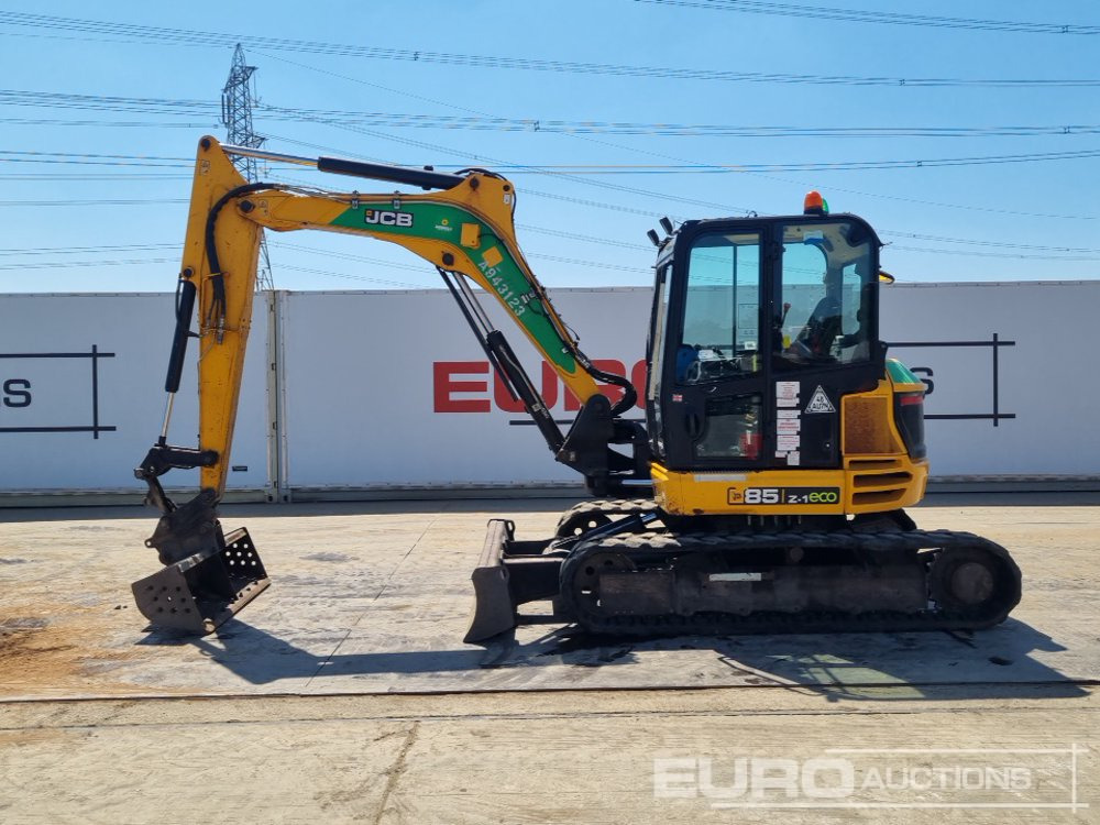 2018 JCB 85Z-1 - Mini excavator: picture 2 2018 JCB 85Z-1 - Mini excavator: picture 2