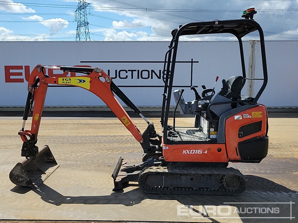 2018 Kubota KX016-4 - Mini excavator: picture 2 2018 Kubota KX016-4 - Mini excavator: picture 2