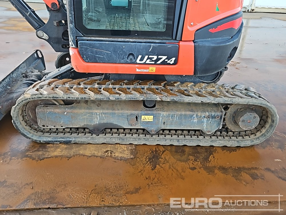 Mini excavator 2018 Kubota U27-4: picture 11 Mini excavator 2018 Kubota U27-4: picture 11