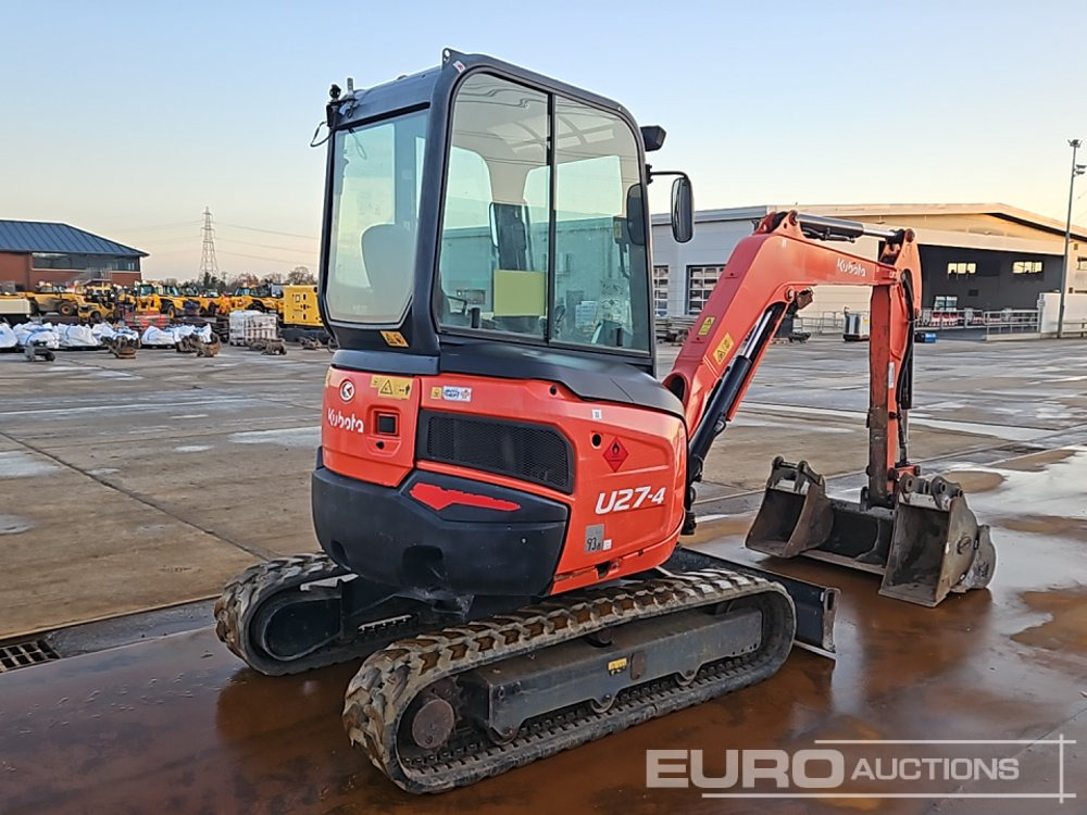 2018 Kubota U27-4 - Mini excavator: picture 5 2018 Kubota U27-4 - Mini excavator: picture 5