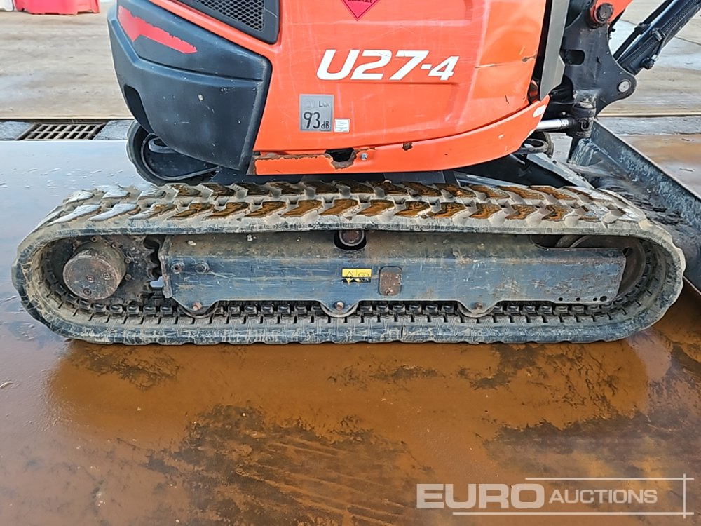 Mini excavator 2018 Kubota U27-4: picture 14 Mini excavator 2018 Kubota U27-4: picture 14