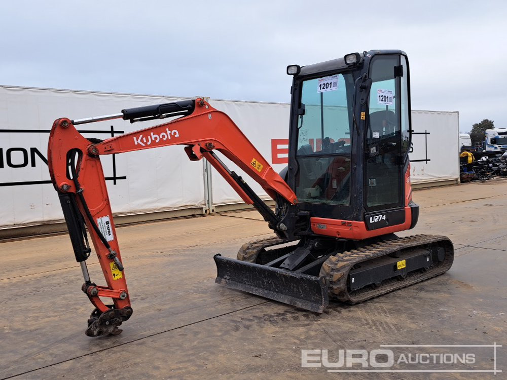 2018 Kubota U27.4 - Mini excavator: picture 1 2018 Kubota U27.4 - Mini excavator: picture 1