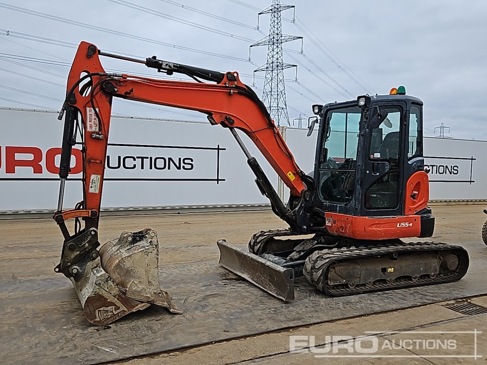 2018 Kubota U55-4 - Mini excavator: picture 1 2018 Kubota U55-4 - Mini excavator: picture 1