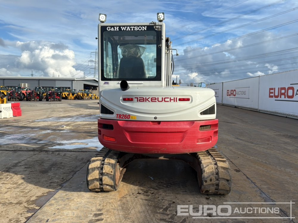 2018 Takeuchi TB260 - Mini excavator: picture 4 2018 Takeuchi TB260 - Mini excavator: picture 4
