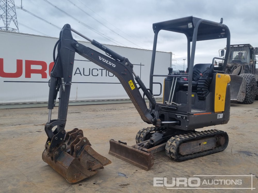 2018 Volvo EC18D - Mini excavator: picture 1 2018 Volvo EC18D - Mini excavator: picture 1