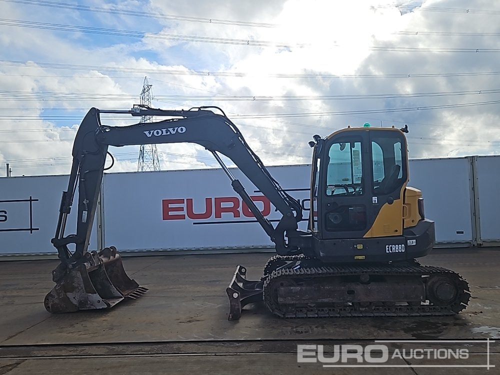 2018 Volvo ECR88D - Mini excavator: picture 2 2018 Volvo ECR88D - Mini excavator: picture 2