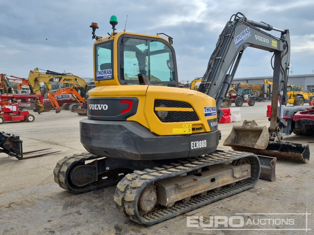 2018 Volvo ECR88D - Mini excavator: picture 5 2018 Volvo ECR88D - Mini excavator: picture 5