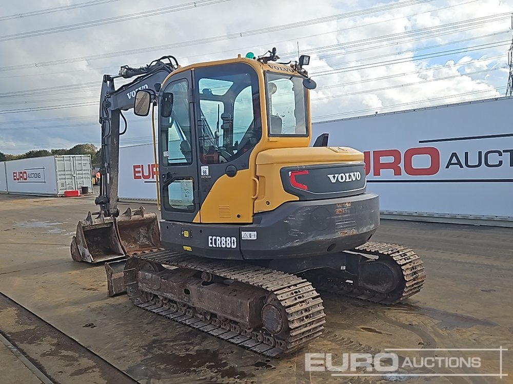 2018 Volvo ECR88D - Mini excavator: picture 3 2018 Volvo ECR88D - Mini excavator: picture 3
