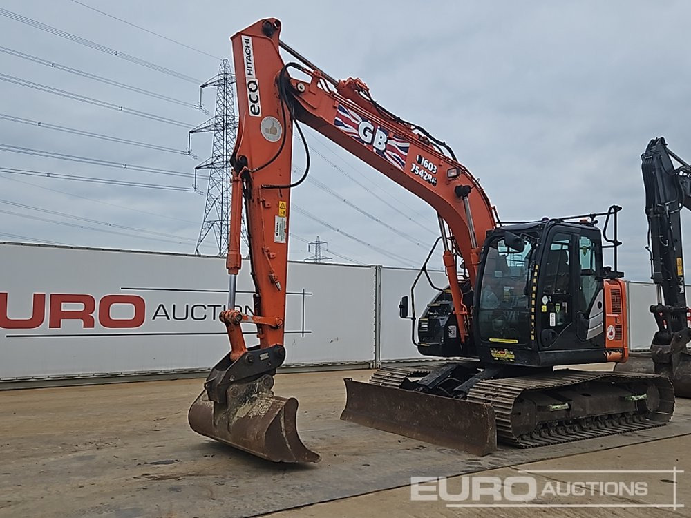 2019 Hitachi ZX135US-6 - Crawler excavator: picture 1 2019 Hitachi ZX135US-6 - Crawler excavator: picture 1