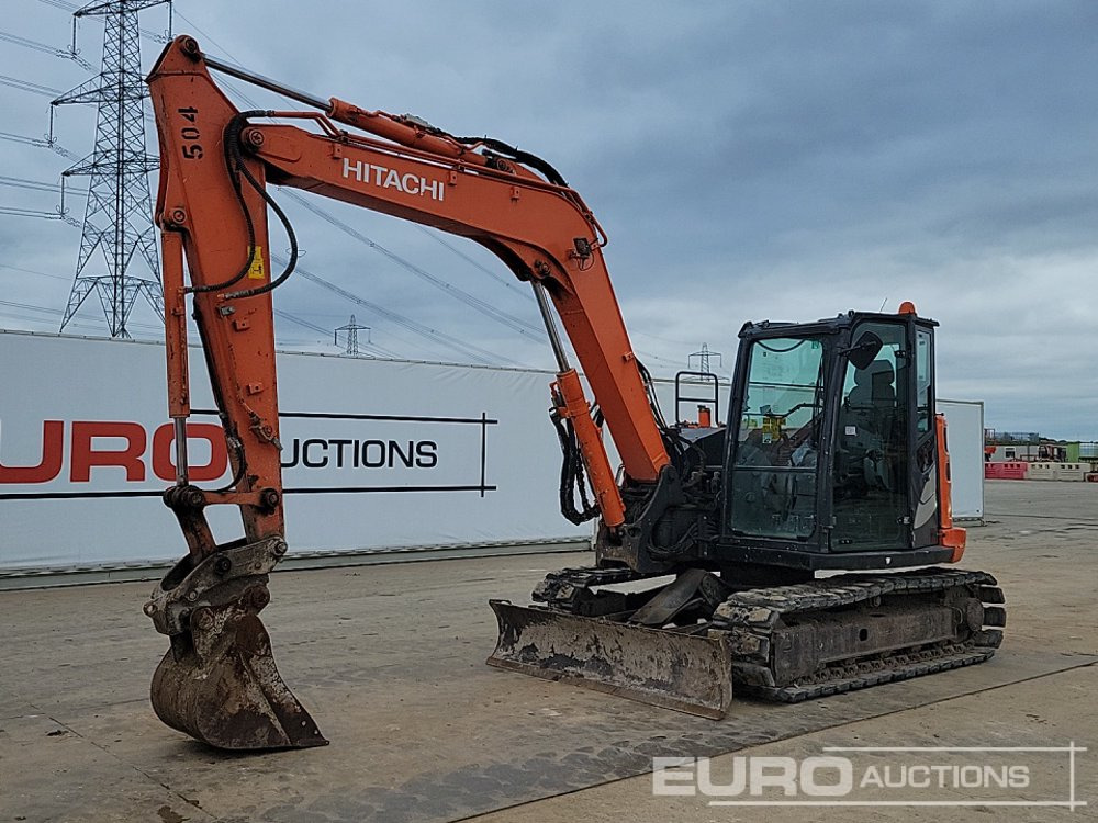 2019 Hitachi ZX85USB-5A - Mini excavator: picture 1 2019 Hitachi ZX85USB-5A - Mini excavator: picture 1